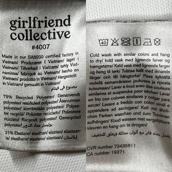 Girlfriend Collective 28.5" Compressive High-Rise Leggings size XXL - Picture 12 of 14